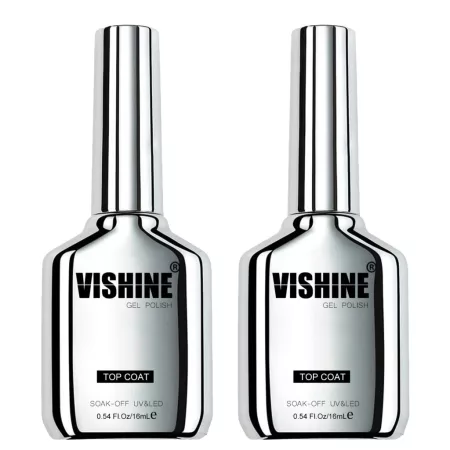 Vishine No Wipe UV/LED gélový vrchný lak – 2 × 16 ml Vishine No Wipe UV/LED gélový vrchný lak – 2 × 16 ml