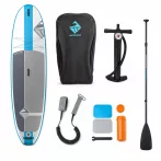 Nafukovateľná súprava SUP Boardworks SHUBU Riptide – 320 cm – s taškou na prenášanie, pumpou, pádlom a ďalším príslušenstvom Nafukovateľná súprava SUP Boardworks SHUBU Riptide – 320 cm – s taškou na prenášanie, pumpou, pádlom a ďalším príslušenstvom