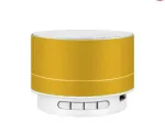 Reproduktor kovový  A10 Bluetooth - žltý