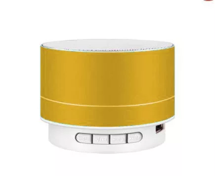 Reproduktor kovový A10 Bluetooth - žltý Reproduktor kovový A10 Bluetooth - žltý