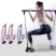 PowerSquat Odolná tyč s expandermi na cvičenie PowerSquat Odolná tyč s expandermi na cvičenie