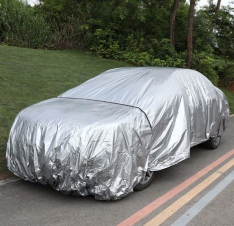 Parksun AOchranná plachta na auto veľkosť M  400cm - 430 cm