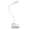 Stolná lampa Deko s akumulátorom a klipom