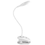 Stolná lampa Deko s akumulátorom a klipom