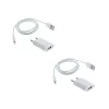 Nabíjacia súprava 2 v 1 - 2 adaptéry EÚ + 2 2m káble Lightning pre zariadenia Apple