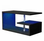   Homeland RGB konferenčný stolík 100 cm, čierny s LED osvetlením