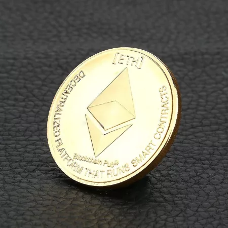 Ethereum dekoratívna minca Ethereum dekoratívna minca