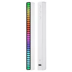 Alphaone Rohová podlahová RGB led lampa ktorá svieti v rytme vašej hudby Alphaone Rohová podlahová RGB led lampa ktorá svieti v rytme vašej hudby