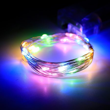 AlphaOne Usb led vianočný svetelný reťazec s diaľkovým ovládaním 10 metrov