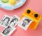 Detský instantný fotoaparát -Tlač čiernobielych fotografií Detský instantný fotoaparát -Tlač čiernobielych fotografií