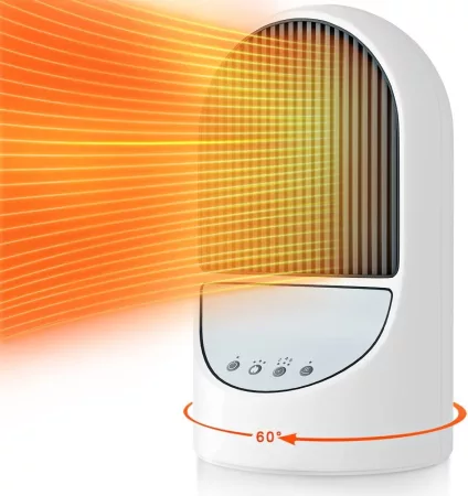 Talmage Prenosný elektrický ohrievač s otáčaním o 60° 1200 W Talmage Prenosný elektrický ohrievač s otáčaním o 60° 1200 W