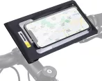 Vodotesný obal na mobil na bicykel-sivá Vodotesný obal na mobil na bicykel-sivá