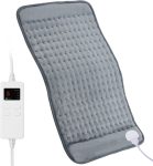   Heizkissen Elektrická vyhrievacia podložka 60cmx30 cm , šedá/čierna