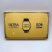 Zlaté Smart hodinky GD9 Ultra - v pozlátenej  ozdobnej krabičke 