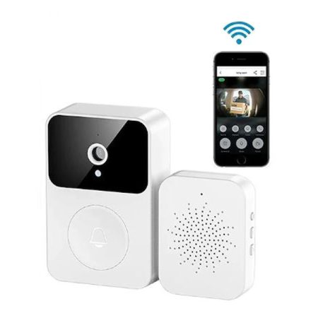 SmartCom Bezdrôtový zvonček s kamerou - wifi-video-zvonček