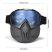 X-Treme Pro Lyžiarske/snowboardové okuliare s ochrannou maskou v  šedej farbe