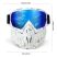 X-Treme Pro Lyžiarske/snowboardové okuliare s ochrannou maskou v bielej farbe