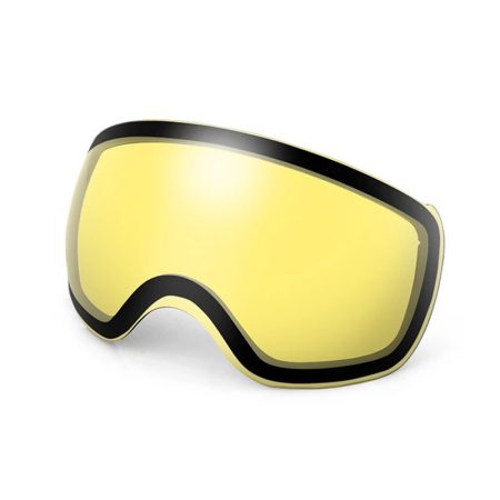 Žltá vymeniteľná šošovka pre lyžiarske/snowboardové okuliare Kutook X-Treme