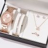 5-dielna luxusná súprava šperkov pre ženy, rose gold 5-dielna luxusná súprava šperkov pre ženy, rose gold