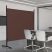 1-panelový paraván , rozdeľovač miestností na ochranu súkromia pre kanceláriu, jedáleň, pracovňu180 x 183 cm (hnedá)