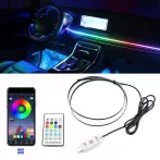 Inteligentné LED osvetlenie interiéru vozidla - 110 cm + 35 cm, s ovládaním cez APP + diaľkové ovládanie Inteligentné LED osvetlenie interiéru vozidla - 110 cm + 35 cm, s ovládaním cez APP + diaľkové ovládanie
