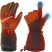 Vyhrievané rukavice s 2 powerbankami - vodotesné - XL 
