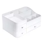   Make-up organizér so zásuvkami - praktický úložný box do kúpeľne alebo spálne