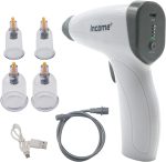   Elektrický prístroj na bankovanie – masážna súprava so 4 hlavicami proti celulitíde