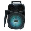 Prenosný 6,5" Bluetooth reproduktor s mikrofónom a LED osvetlením