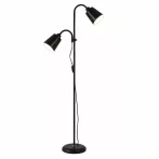 Moderná stojaca lampa s dvojitou hlavou, 170 cm Moderná stojaca lampa s dvojitou hlavou, 170 cm