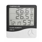 Vnútorný a vonkajší digitálny teplomer a vlhkomer