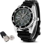 Hodinky s funkciou drvenia korenín