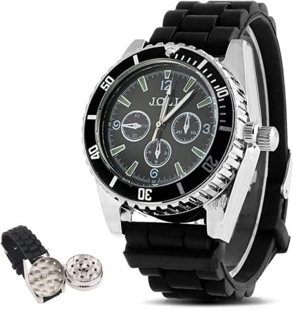 Hodinky s funkciou drvenia korenín