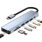 7 v 1 HUB s USB-C konektorom 7 v 1 HUB s USB-C konektorom