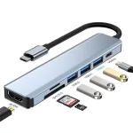 7 v 1 HUB s USB-C konektorom