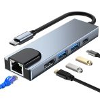 5 v 1 HUB s USB-C konektorom 5 v 1 HUB s USB-C konektorom