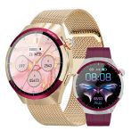   SK6 Mini dámske inteligentné hodinky – elegantné, kompaktné s Bluetooth volaním a vymeniteľnými remienkami