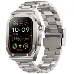   Z17 Max inteligentné hodinky, strieborné – s funkciou Bluetooth volania, meraním pulzu, krokomerom a sledovaním spánku