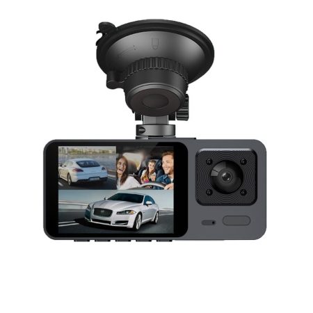 S10 Pro 3-kamerová WiFi autokamera – Full HD