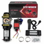   Pro ATV Winch 12 V / 5000 lbs (2268 kg) Elektrický navijak s oceľovým lanom