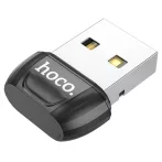 HOCO UA18 Bluetooth 5.0 USB-A nano adaptér, čierny HOCO UA18 Bluetooth 5.0 USB-A nano adaptér, čierny