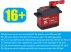 Vodotesné digitálne servo diymore 8120MG – 20 kg, 270°, 2 ks Vodotesné digitálne servo diymore 8120MG – 20 kg, 270°, 2 ks