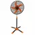 Sada 2 ks 18-palcových stojacích ventilátorov – s 5 lopatkami, 3 rýchlosťami, nastaviteľná výška 104–132 cm, oranžová Sada 2 ks 18-palcových stojacích ventilátorov – s 5 lopatkami, 3 rýchlosťami, nastaviteľná výška 104–132 cm, oranžová