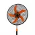 Sada 2 ks 18-palcových stojacích ventilátorov – s 5 lopatkami, 3 rýchlosťami, nastaviteľná výška 104–132 cm, oranžová Sada 2 ks 18-palcových stojacích ventilátorov – s 5 lopatkami, 3 rýchlosťami, nastaviteľná výška 104–132 cm, oranžová