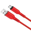 HOCO X59 Victory USB-A–USB-C dátový a nabíjací kábel, 2 m, červený