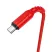 HOCO X59 Victory USB-A–USB-C dátový a nabíjací kábel, 2 m, červený