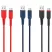 HOCO X59 Victory USB-A–USB-C dátový a nabíjací kábel, 2 m, červený