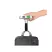 Digitálna váha na kufre s LCD displejom, 50 kg, strieborná a čierna Digitálna váha na kufre s LCD displejom, 50 kg, strieborná a čierna