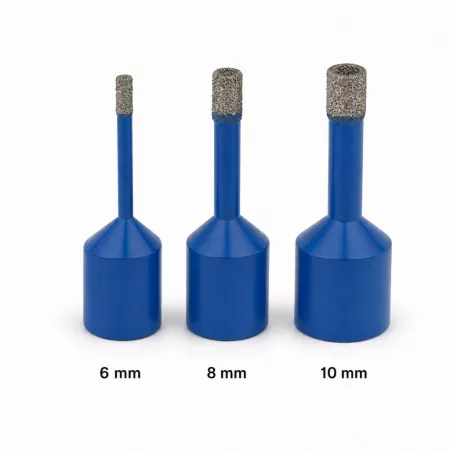 Sada vrtákov s diamantovými zrnami BRSCHNITT, 6/8/10 mm, 3 ks Sada vrtákov s diamantovými zrnami BRSCHNITT, 6/8/10 mm, 3 ks