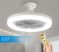 Simple led ventilátor s päticou E27 a diaľkovým ovládaním